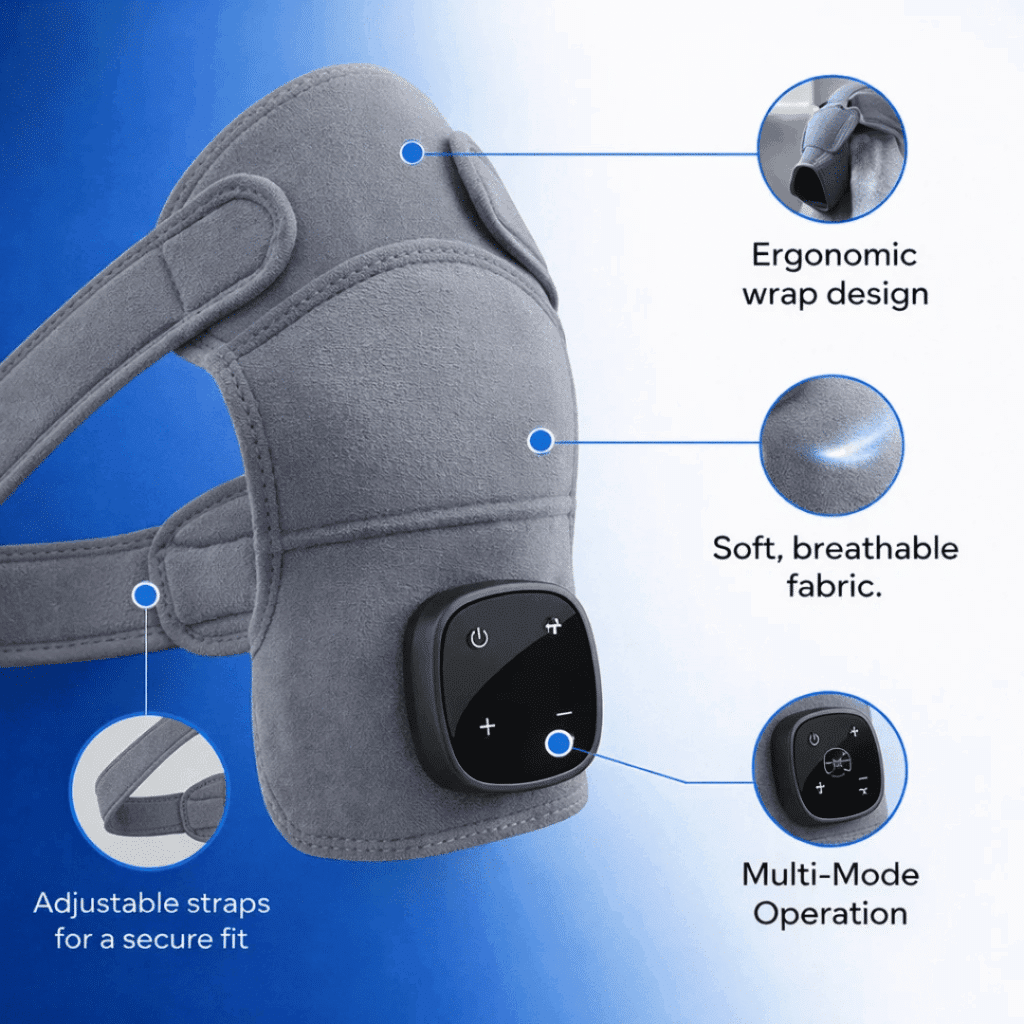 Komprio Triple Method Shoulder Massager: Official Website